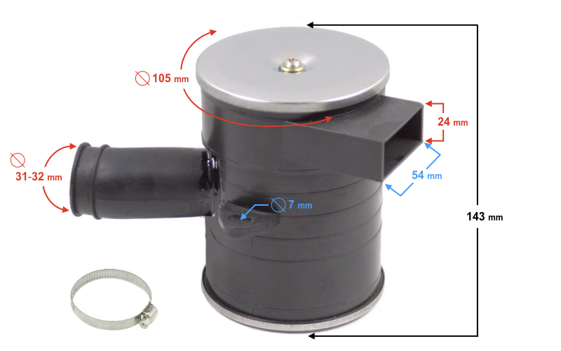 Filtr powietrza Barton Sprint Junak 901/902