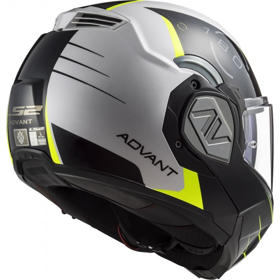 Kask szczękowy LS2 FF906 ADVANT CODEX WHITE BLACK