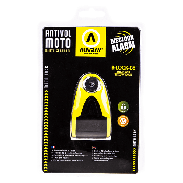 AUVRAY Blokada Na Tarczę 6mm z Alarmem