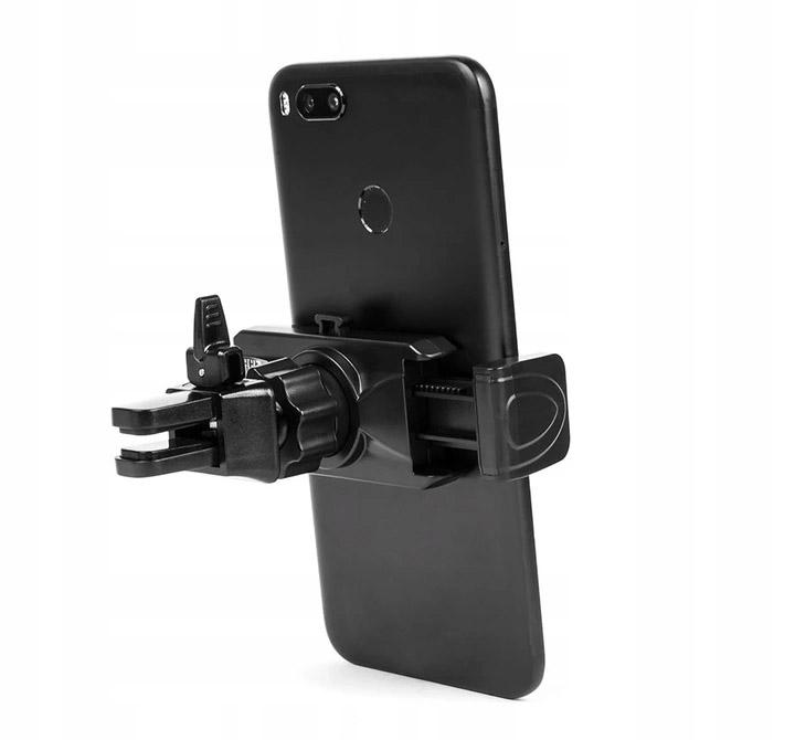 Uchwyt samochodowy na telefon kratka regulowany