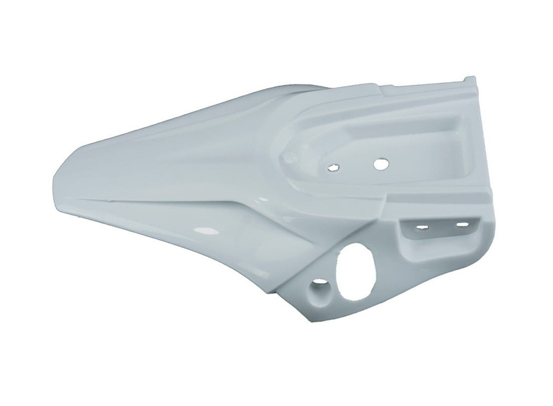 Błotnik tylny biały cross pitbike RXF Mini 50