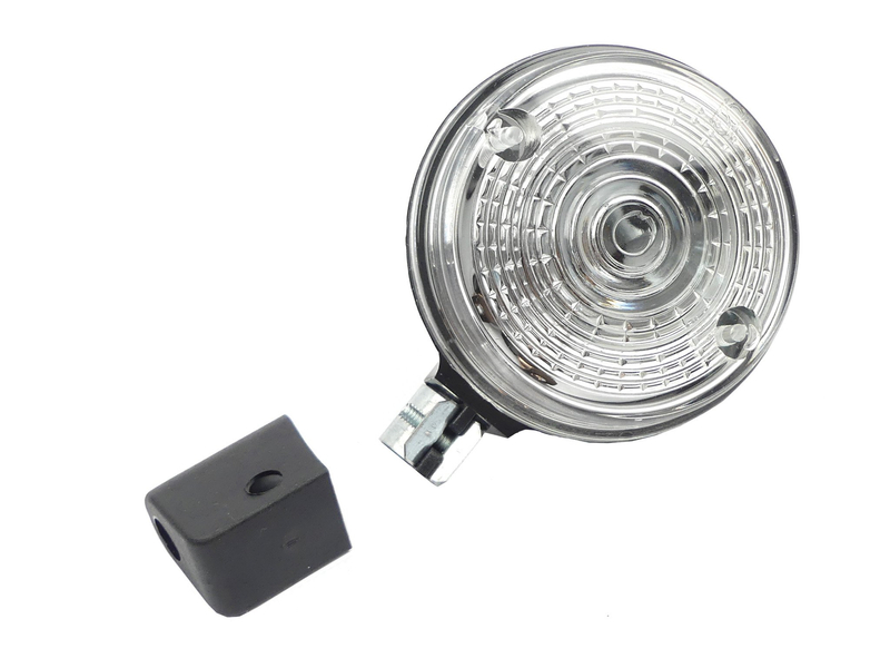 Kierunkowskaz okrągły tył biały etz s50 s51 s70 sr