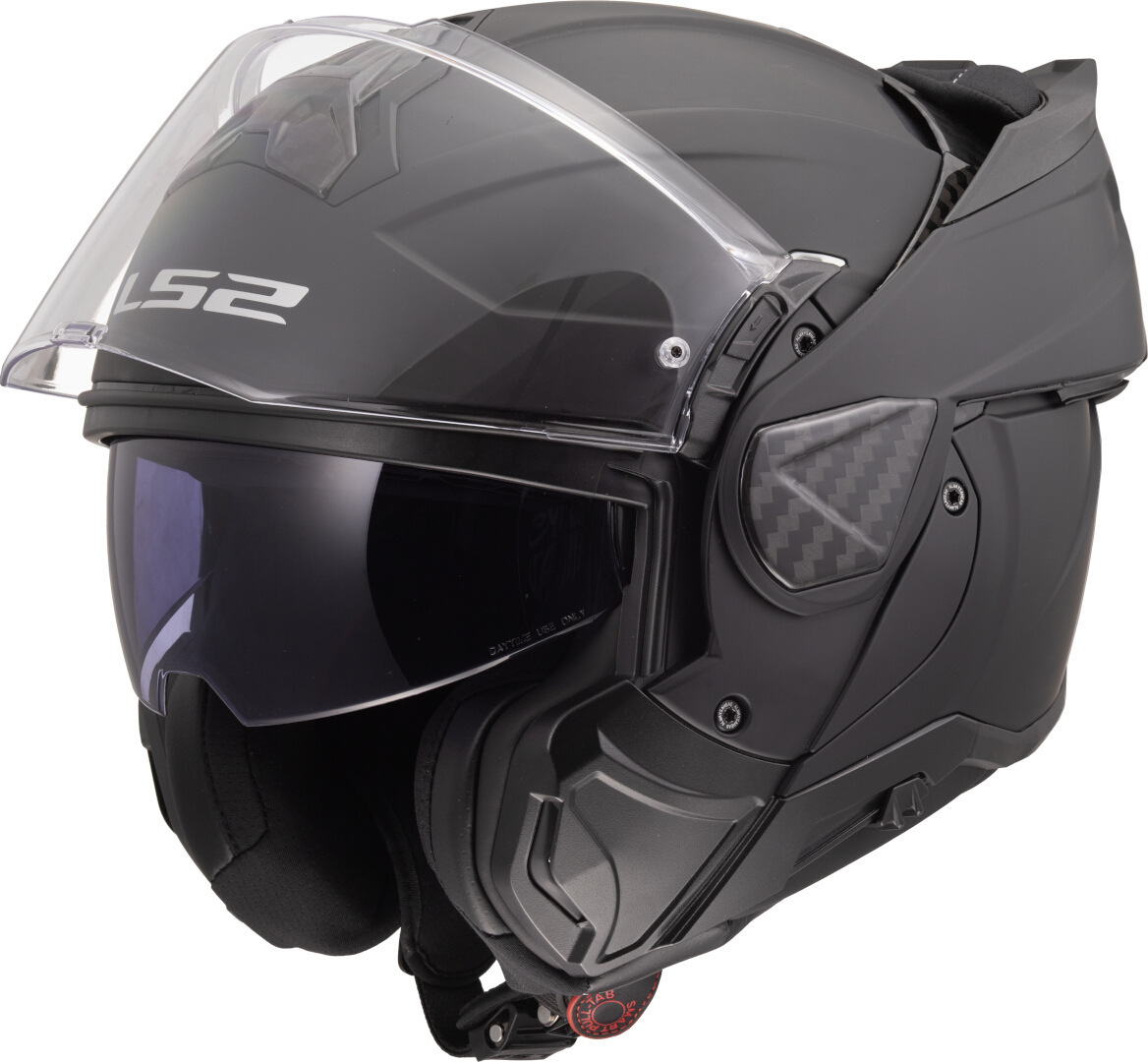 Kask szczękowy LS2 FF910 Advant II Solid Matt Black homologacja ECE 22.06