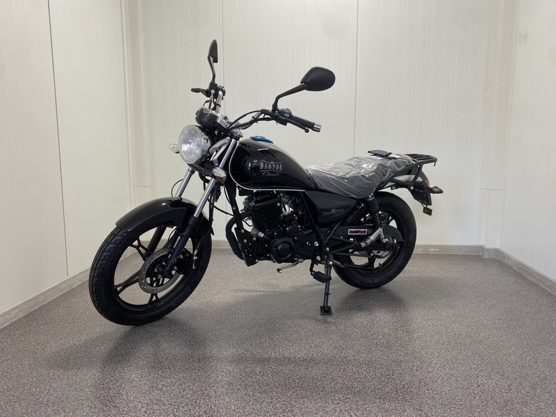 Motocykl Barton Classic 125 Chopper czerwony