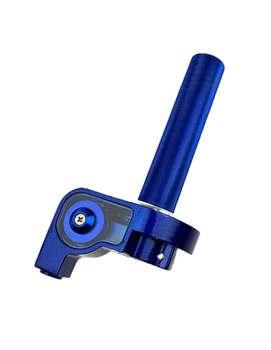 Rolgaz aluminiowy 1/4 niebieski pitbike MRF 120 140 HQ RC SM TTR 160 SM-R