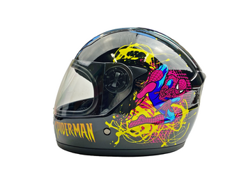 Kask dziecięcy skuter motorower Spiderman 48-52cm