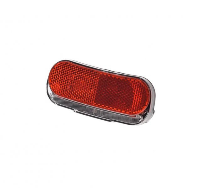 Lampa rowerowa na bagażnik tył led z podtrzymaniem