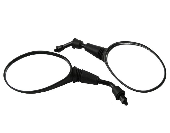 Lusterka lustro 8mm czarne l+p gwint yamaha keeway