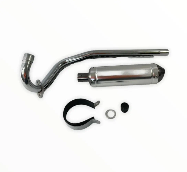 Wydech ze stali nierdzewnej pitbike MRF 80 Runner Kayo TS90 TS90-R