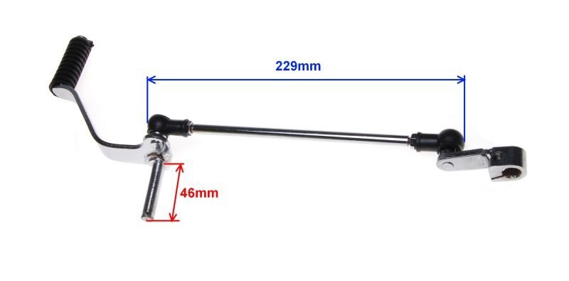 Dźwignia zmiany biegów czoper chopper 4T Kingway Kinroad Benzer Zipp Łoś
