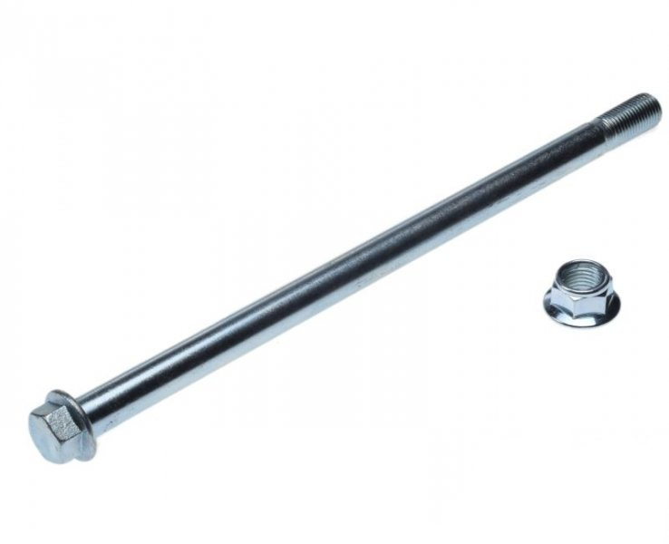 Oś wahacza tył do junak 905 fi14 x 215mm nakrętka