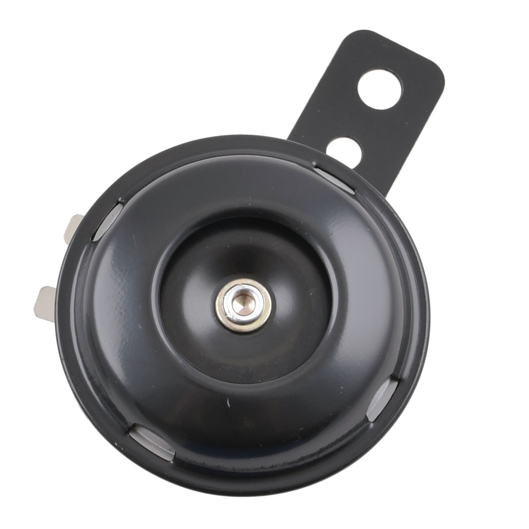 Sygnał dźwiękowy klakson czarny 6V 65mm Simson DPR Classic