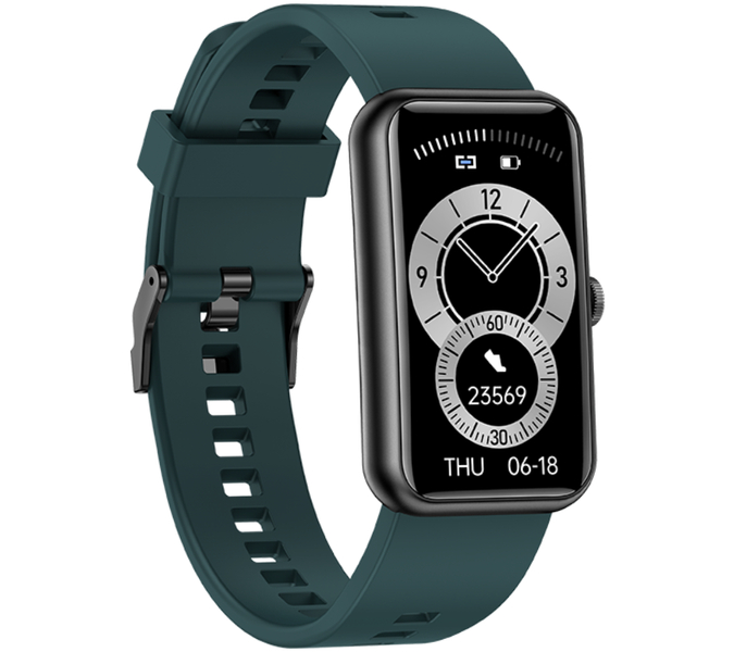 Smartwatch zegarek Rubicon ciemno zielony IP68