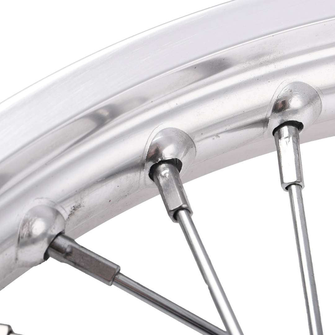 Koło jezdne 1,40x16 Simson S50 S51 aluminiowa obręcz szprychy chrom Delux