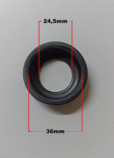 Oś suportu rowerowa miski wbijane na klin kpl.