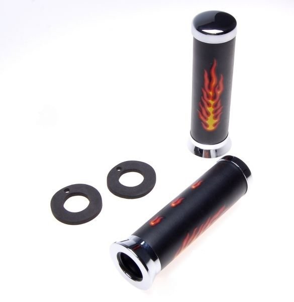 Manetki uniwersalne płomienie skuter quad atv para