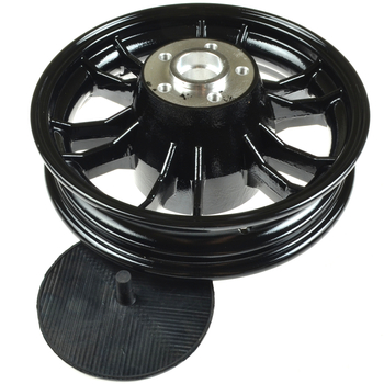 Koło jezdne felga czarna 9 cali Romet Motorynka