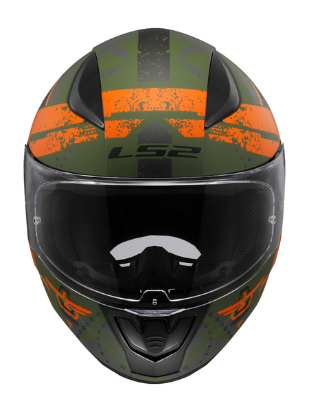 Kask integralny LS2 FF353 RAPID II THUNDER BIRDS M.ORA homologacja ECE 22.06