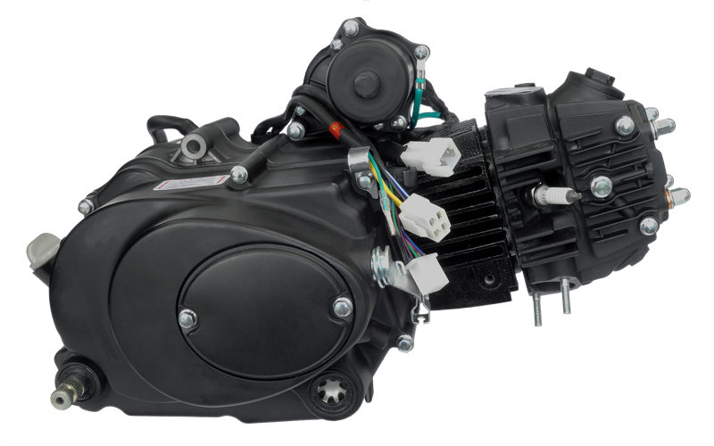 Silnik poziomy 110cc 4 biegi 1 N 2 3 4 Barton Romet Junak Zipp Kingway