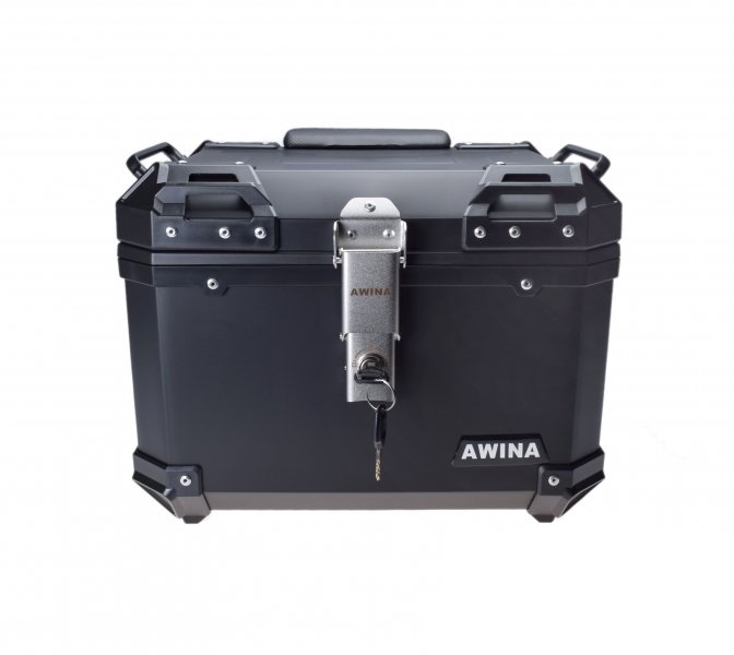 Kufer Adventure centralny czarny duży Awina 45l 43.5x38x34cm