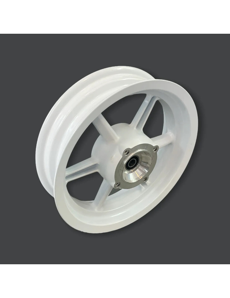 Zestaw felga przód 2.5x12 tył 3.5x12 opona przód 100/90-12 tył 120/80-12 wentyle supermoto Kayo MRF