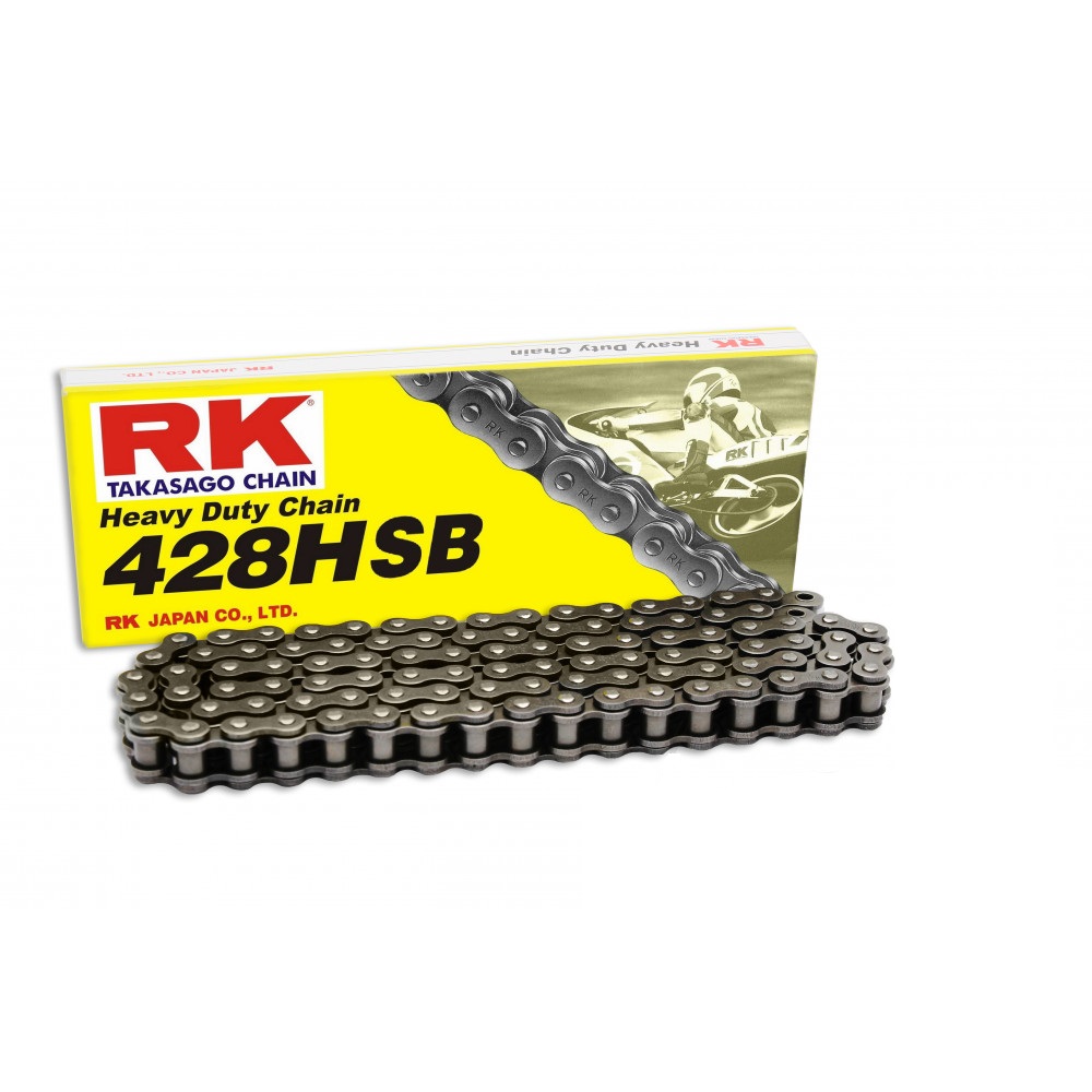  Łańcuch napędowy RK 428HSB/088 standard otwarty z zapinką wzmocniony Explorer Polaris 