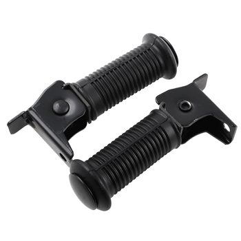 Podnóżki pasażera czarne motorowery Simson DPR Classic