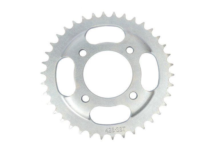 Zębatka tył 428h 38z romet zetka 50 70 125