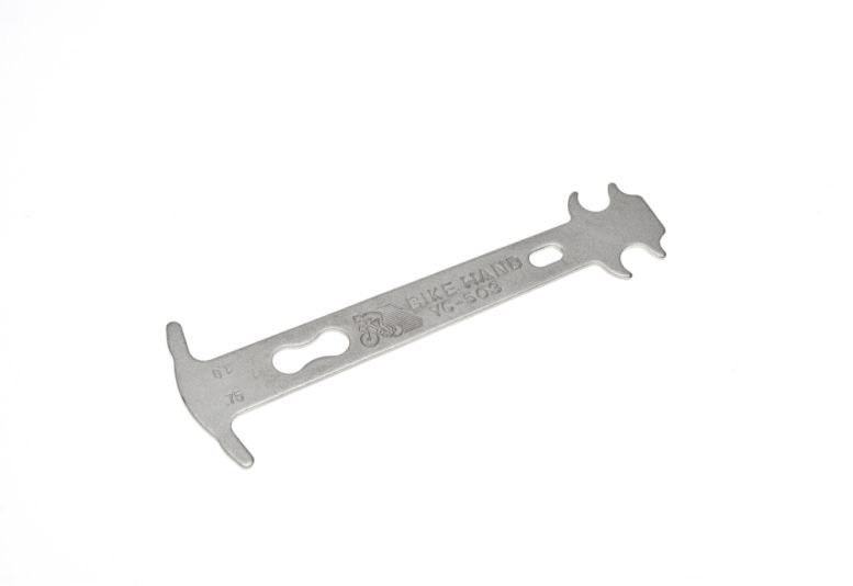 Przyrząd pomiar zużycia łańcucha rowerowy bikehand