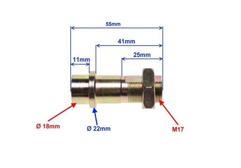 Piasta zębatki osi tył Shineray 50q-2e motorower
