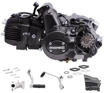 Silnik Moretti poziomy 154FMI 125cc 4T 4-biegowy