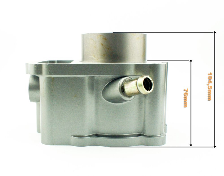 Cylinder 63mm ciecz 200cc tłok pierścienie sworzeń uszczelki quad atv kpl