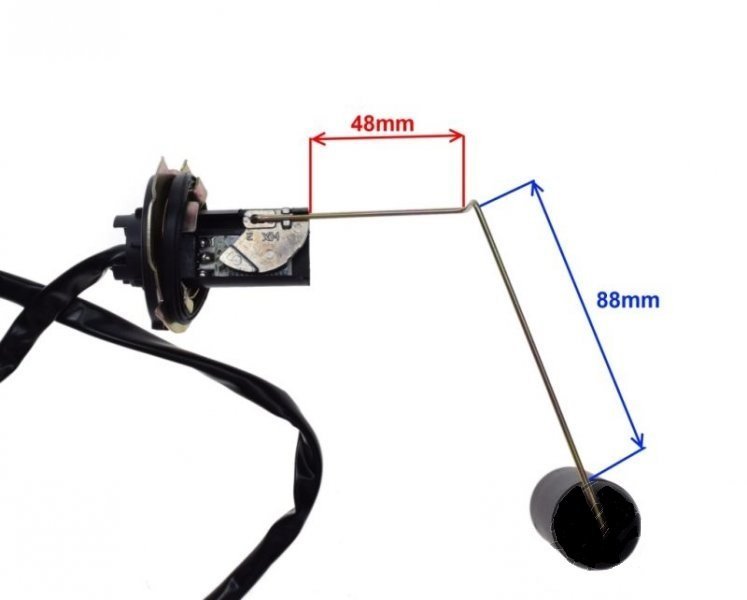 Czujnik Poziomu Paliwa 4T 3 Piny Vapor Quest Wilga