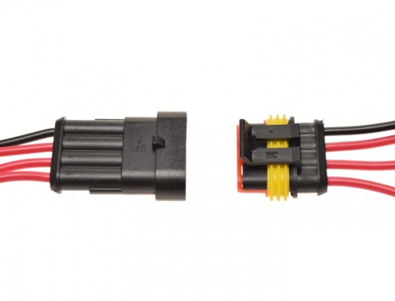 Złącze hermetyczne 4 pinowe kostka wtyk