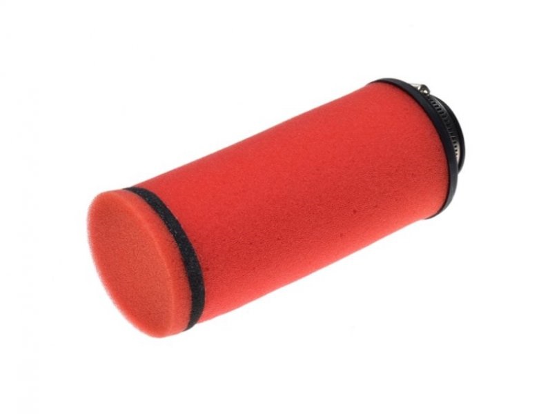 Filtr powietrza gąbkowy 40mm czerwony tuning