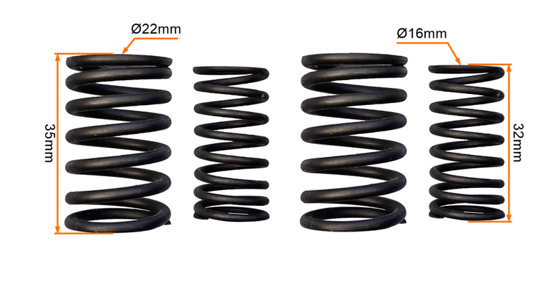 Sprężyny zaworowe 4T GY6 139QMB Barton Benzer Junak Kingway Romet Zipp