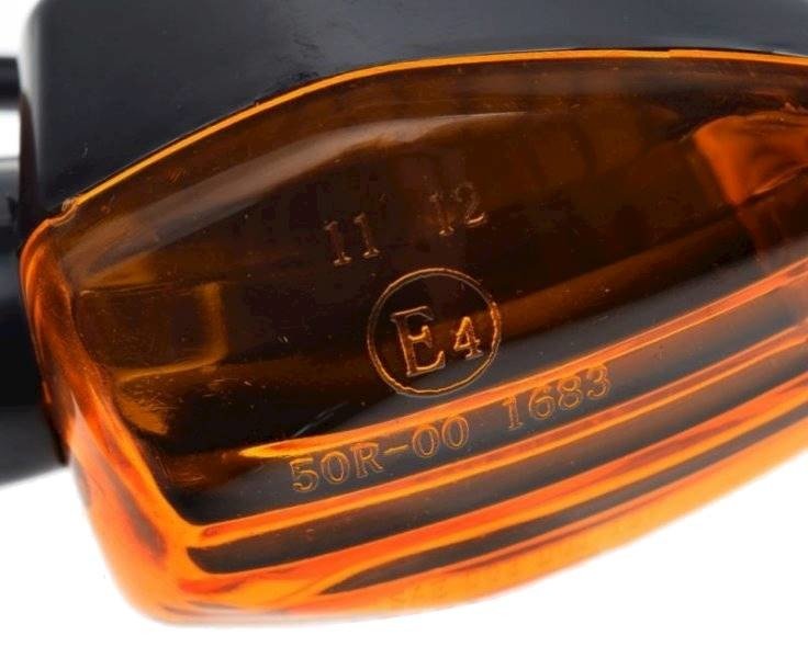 Kierunkowskazy tył lewy i prawy homologacja BA15S (12V 10W) Zipp Pro 50