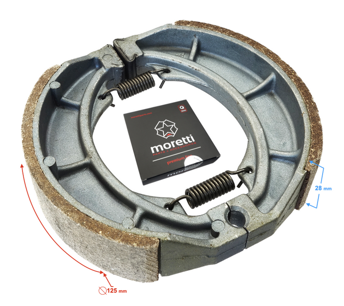 Szczęki hamulcowe tylne motorower Barton Fighter