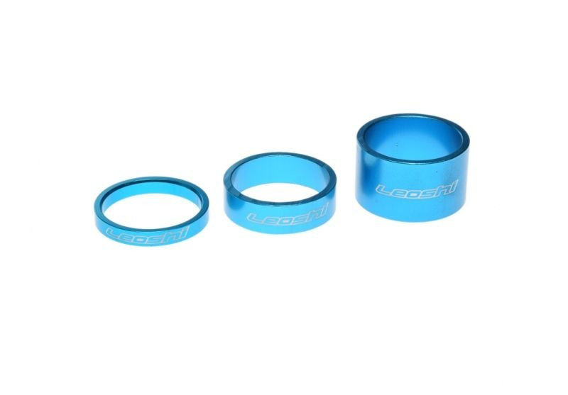 Podkładka dystans steru 5/10/20 mm niebieska 3 szt