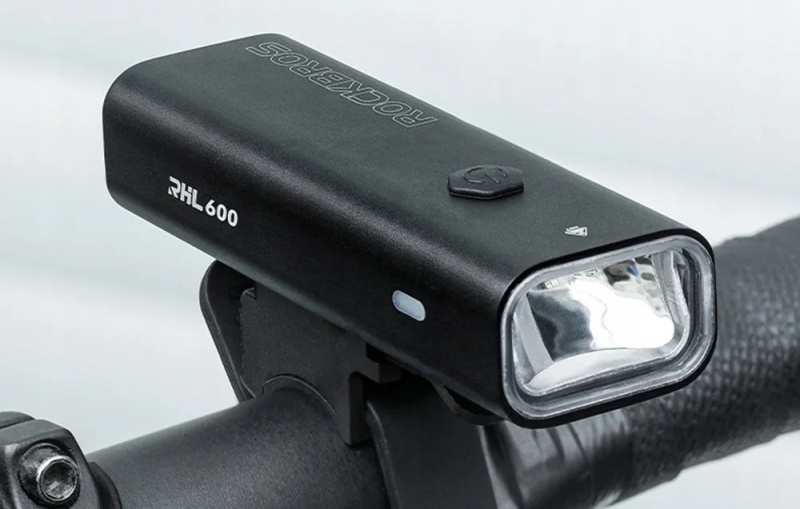ROCKBROS Lampka rowerowa przednia 5 trybów USB C