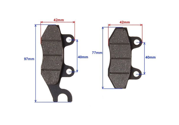 Klocki hamulcowe tył kpl longija wilga ogar 900