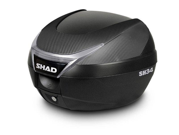 Kufer motocyklowy centralny Shad SH34 carbon