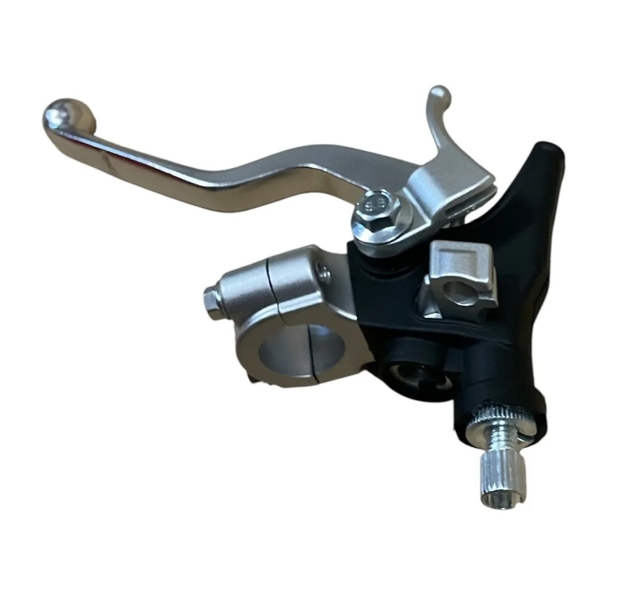 Dźwignia sprzęgła z uchwytem i mocowaniem na linkę ssania dirtbike Kayo K2