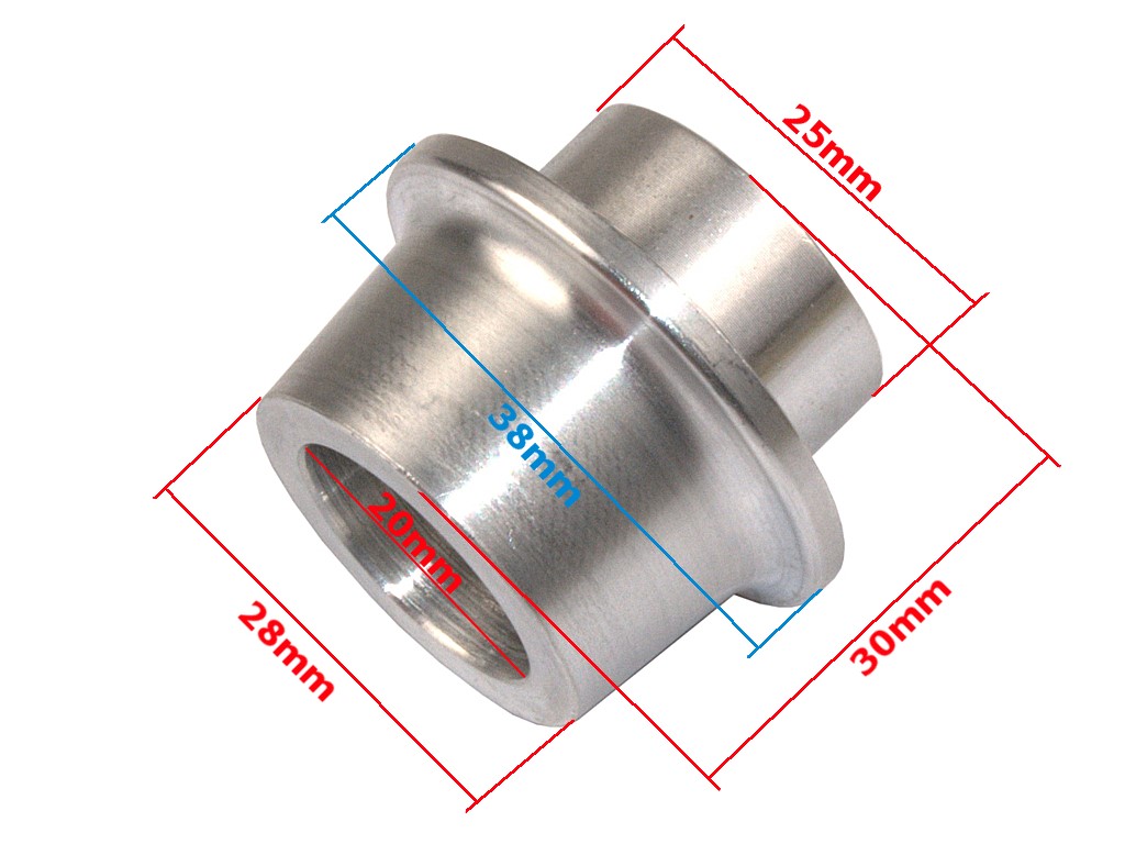 Tulejka dystansowa koła tylnego zębatki MZ ETZ