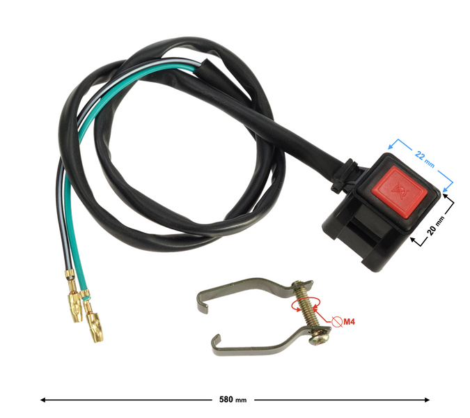 Wyłącznik zapłonu gaszenia Cross Enduro CRF YZF