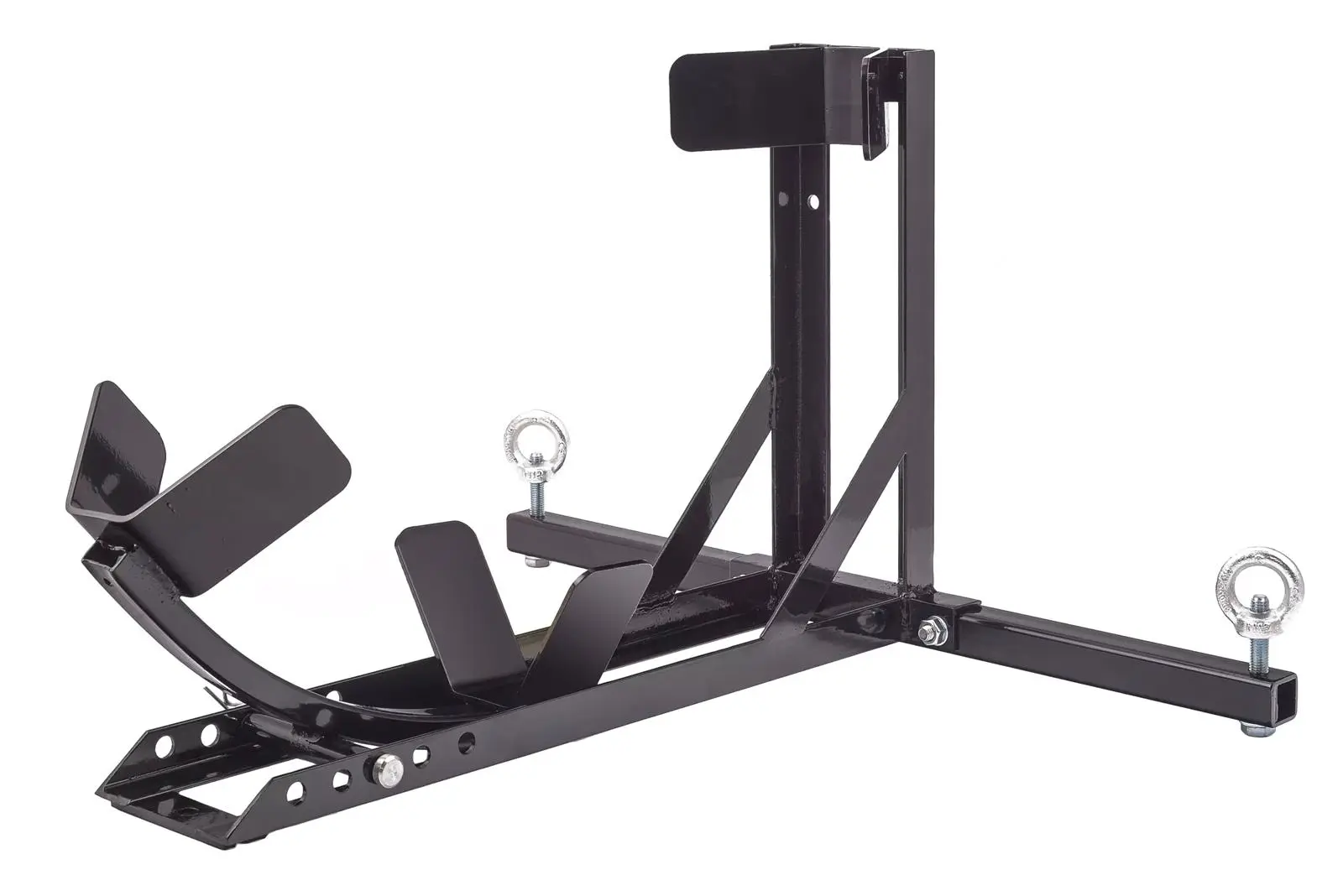 Biketec stojak uchwyt podnośnik pod przednią oponę koło motocykla czarny