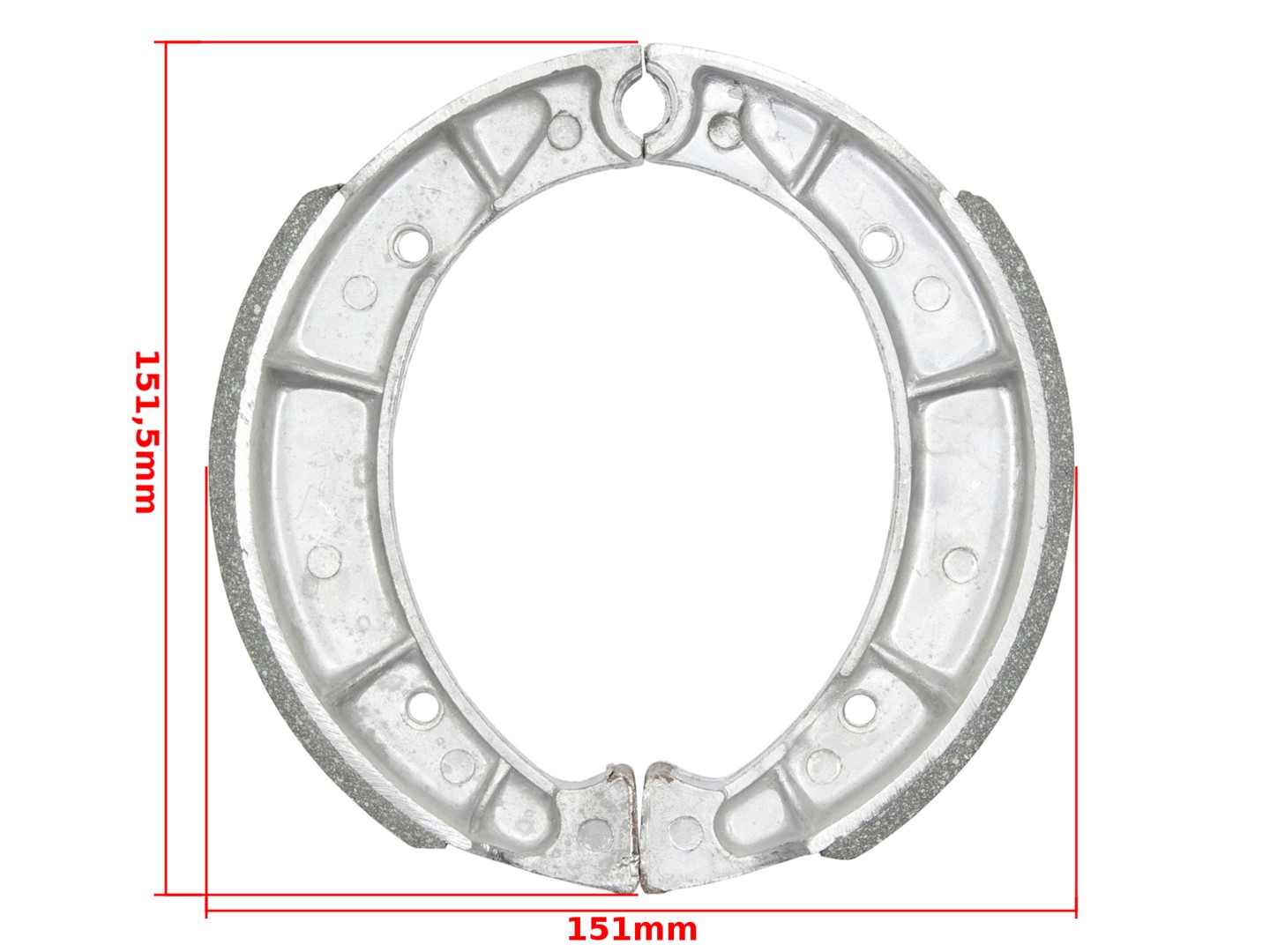 Szczęka szczęki hamulcowe SHL komplet 151mm