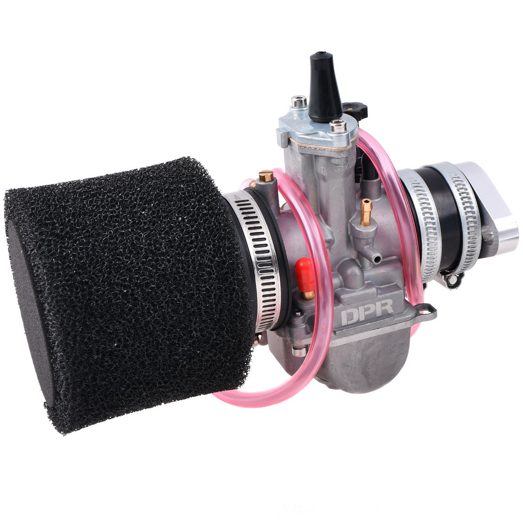 Gaźnik PWK WSK 175 24mm + króciec + filtr powietrza gąbka ssanie ręczne