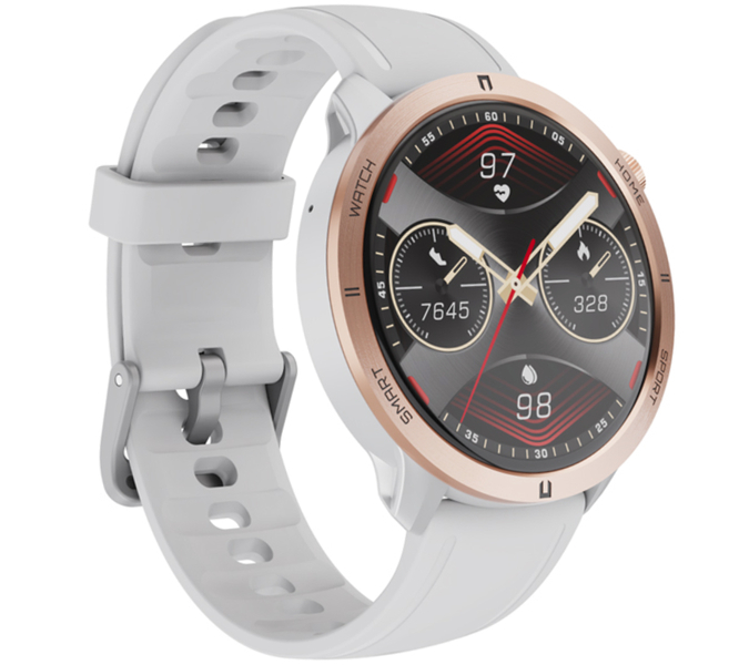 Smartwatch zegarek Rubicon damski męski RNCF14 szary tryby sportowe SMS kroki puls