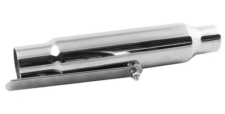 Tłumik tłumiki chrom 30cm cafe racer retro kpl